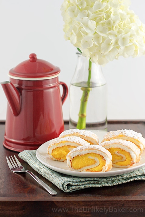 Brazo de Mercedes - a favorite Filipino dessert