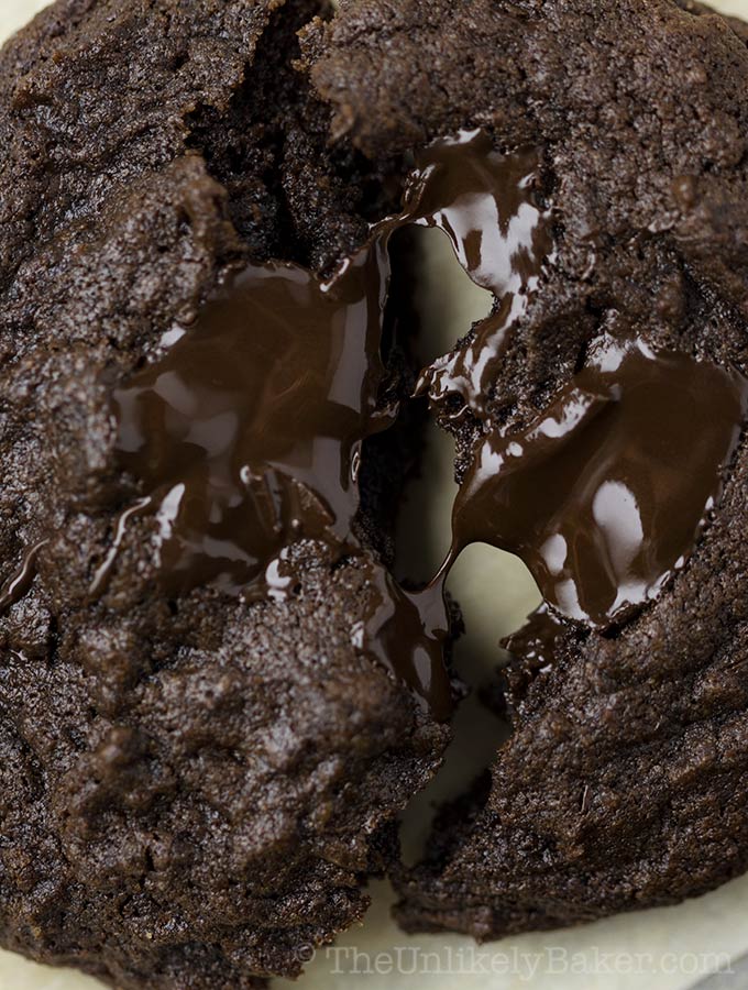 Chewy Double Chocolate Chunk Cookies