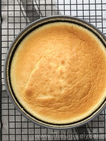 Japanese Cheesecake Fresh From Oven2