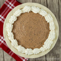 Baileys Chocolate Mousse Pie