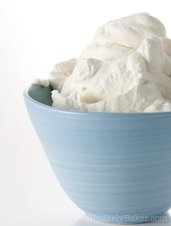 Homemade Whipped Cream (1-Bowl 15-Minute Recipe)