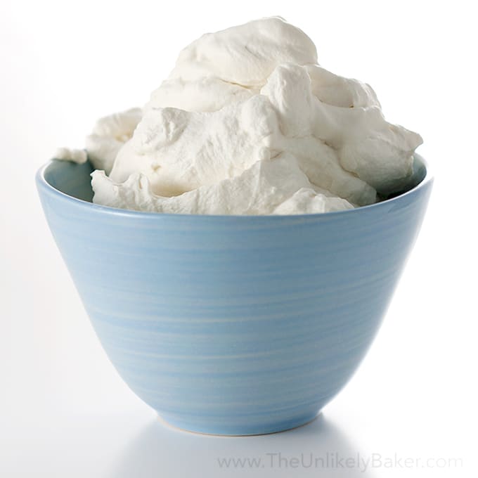 Make your own whipped cream