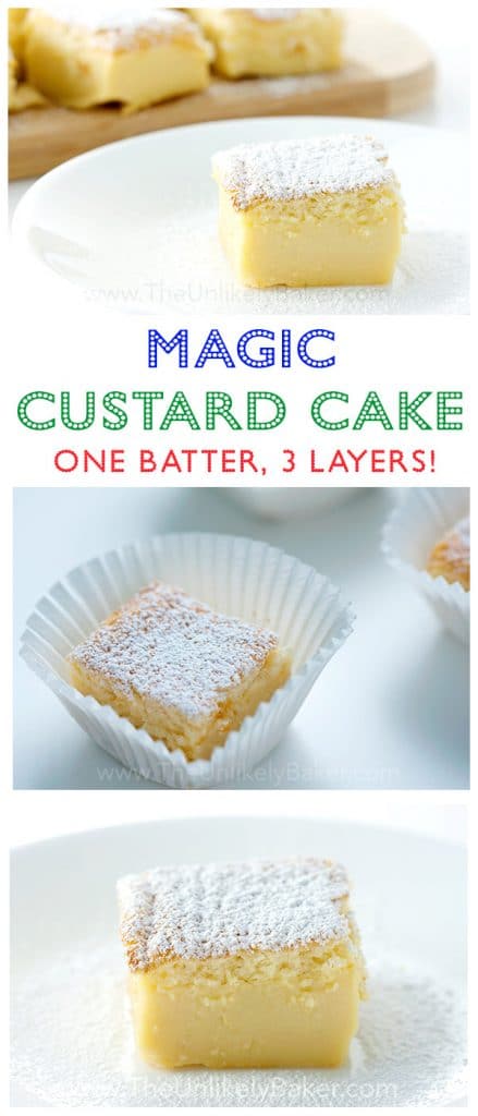 Magic Custard Cake Recipe