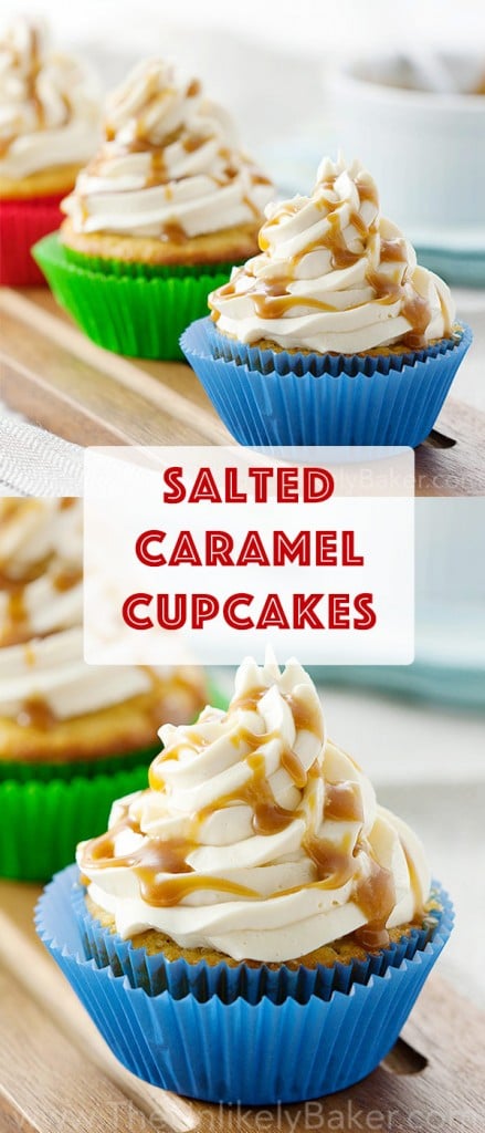 Salted Caramel Cupcakes