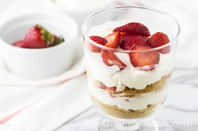 Strawberry Refrigerator Cake (Strawberry Icebox Cake Filipino Style)