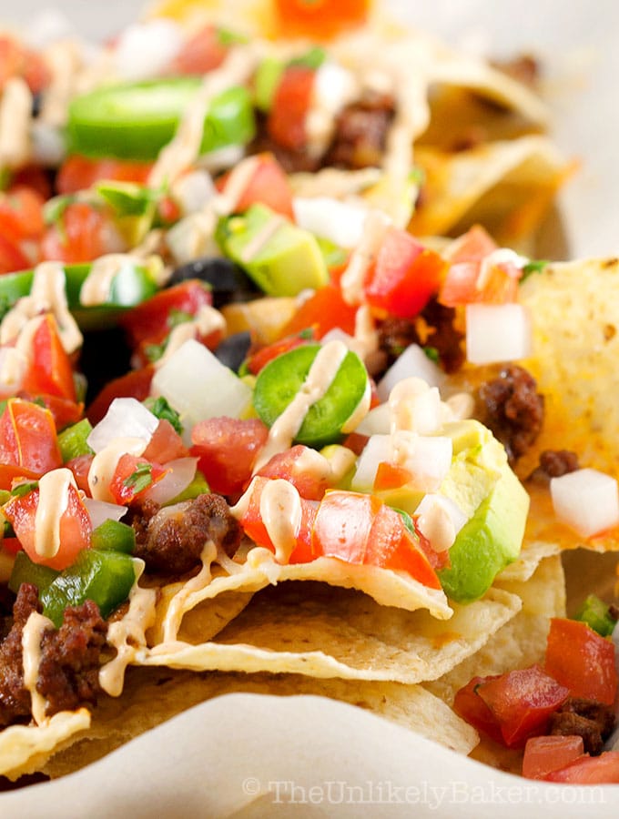 How to Make the Ultimate Nachos (Video) - The Unlikely Baker