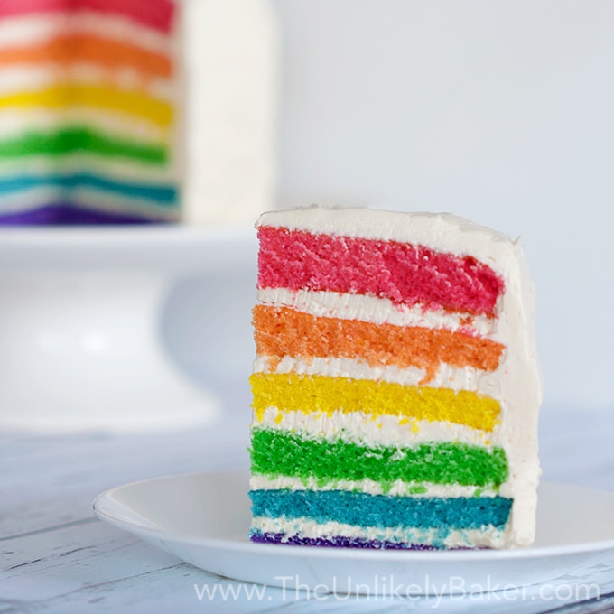 Rainbow Cake 4