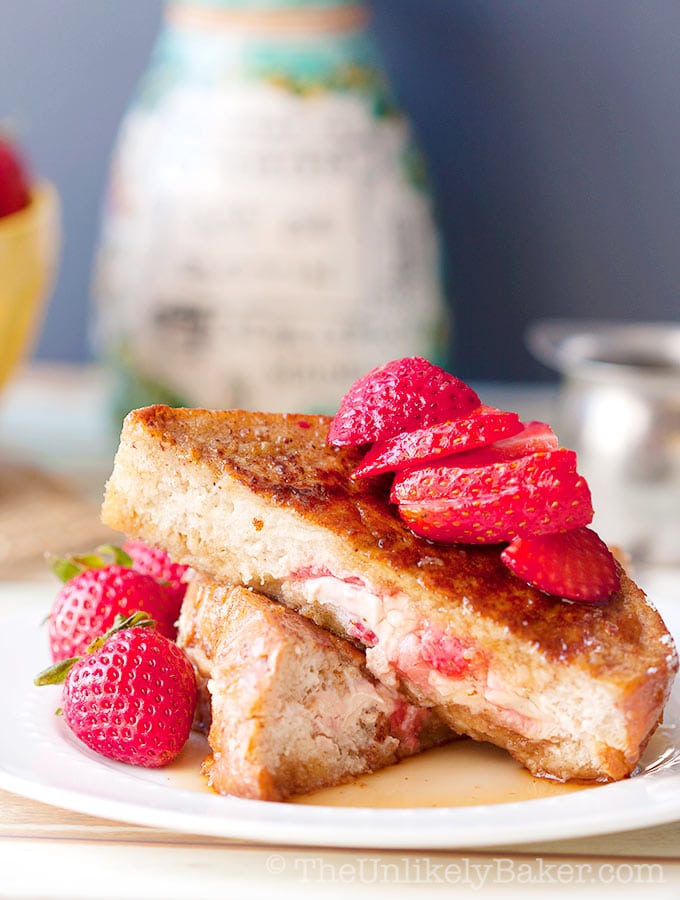 Strawberry Stuffed French Toast