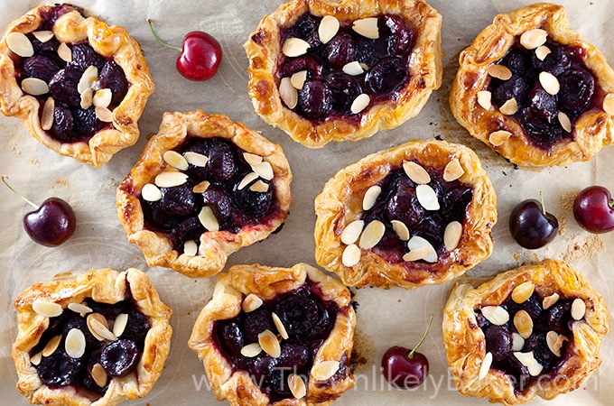 Mini Cherry Galette