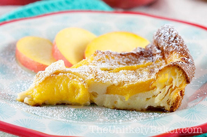 Fresh Peach Clafoutis Recipe