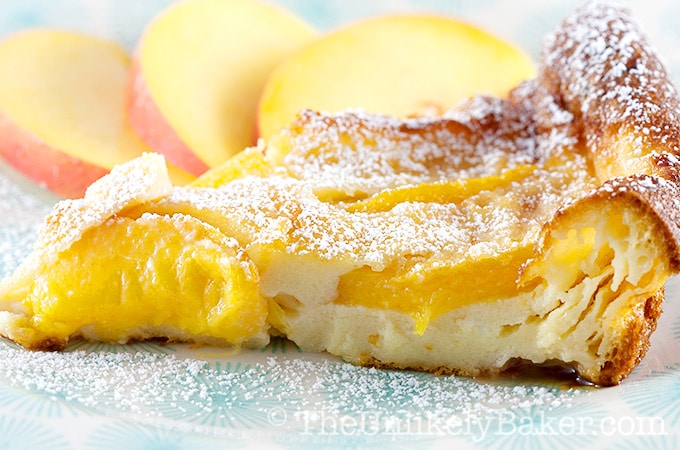 Fresh Peach Clafoutis Recipe