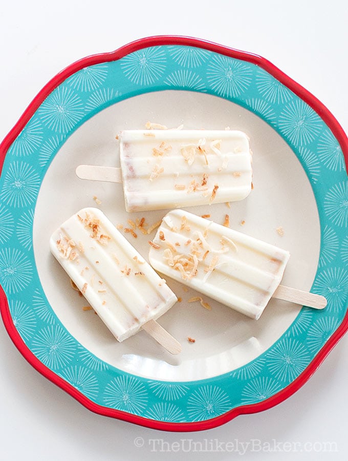 Coconut Popsicles (Filipino Ice Buko Recipe)