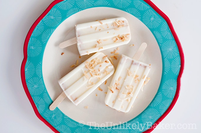 Coconut Popsicles (Filipino Ice Buko Recipe)