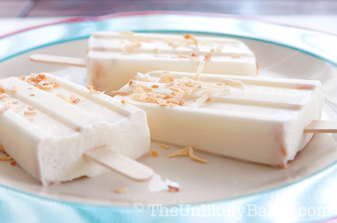 Coconut Popsicles (Filipino Ice Buko Recipe)