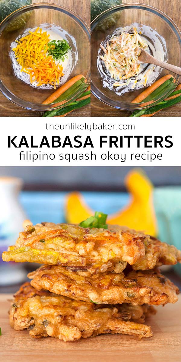 Squash Okoy (Filipino Kalabasa Fritters)