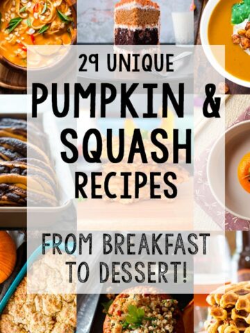 Unique Pumpkin and Squash Recipes