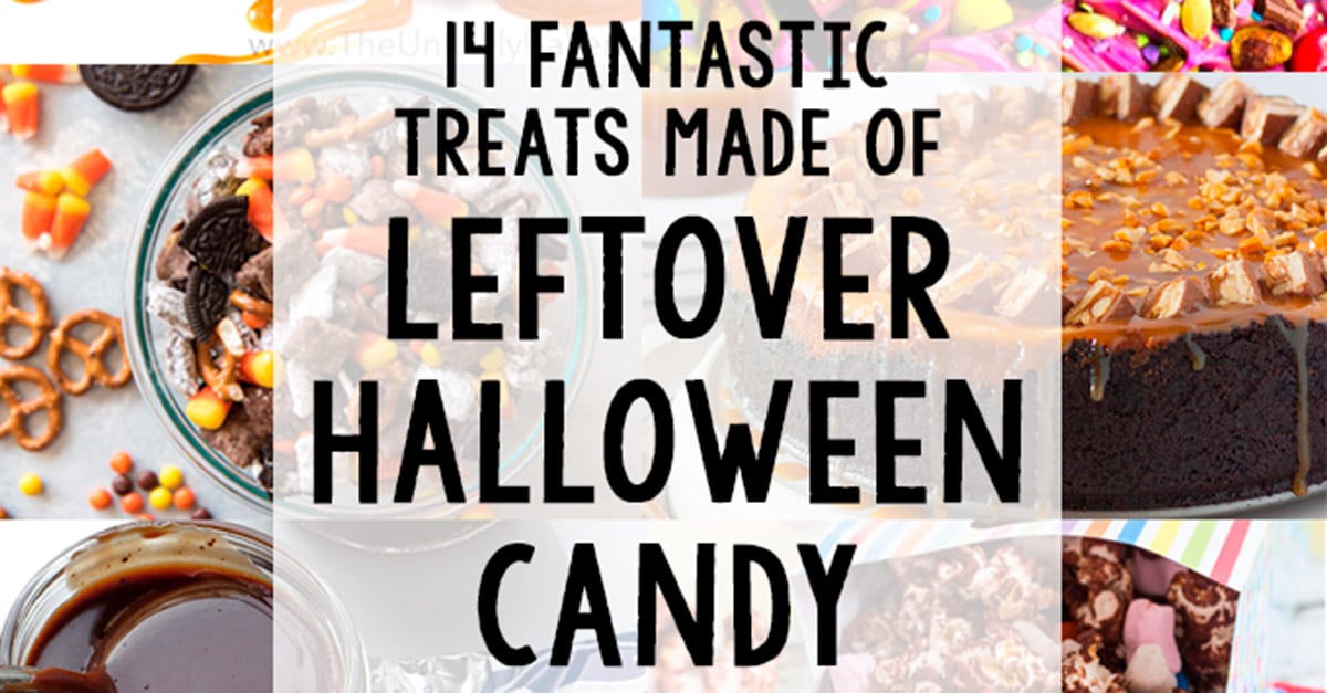 14 Treats Made With Leftover Halloween Candy - The Unlikely Baker