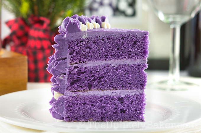 Heart of Mary: Ube (Purple Yam) Macapuno Cake...Revisited