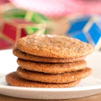 Soft and Chewy Ginger Molasses Cookies