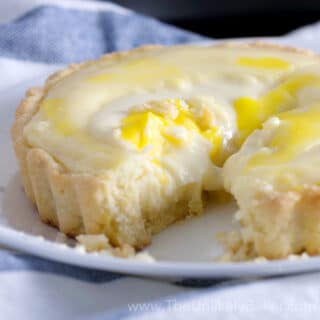 Baked Lava Cheese Tarts - The Unlikely Baker