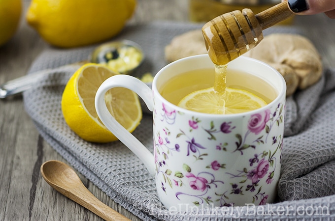 How to Make Fresh Lemon Ginger Tea