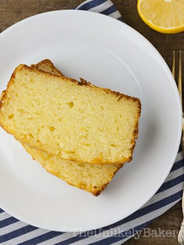 Meyer Lemon Ricotta Pound Cake