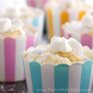Hokkaido Chiffon Cupcakes