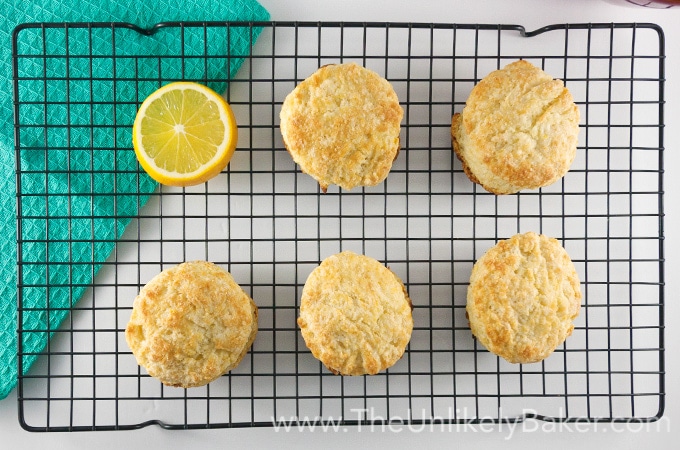 Quick & Easy Lemon Buttermilk Scones