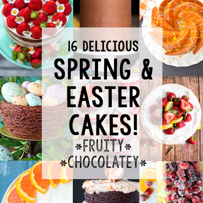 Spring and Easter Cake Ideas