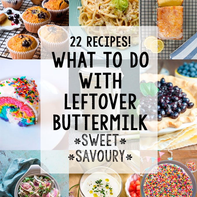 22 Delicious Ways to Use Leftover Buttermilk