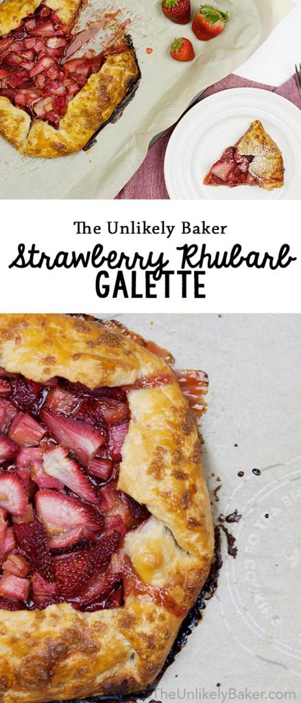 Strawberry Rhubarb Galette