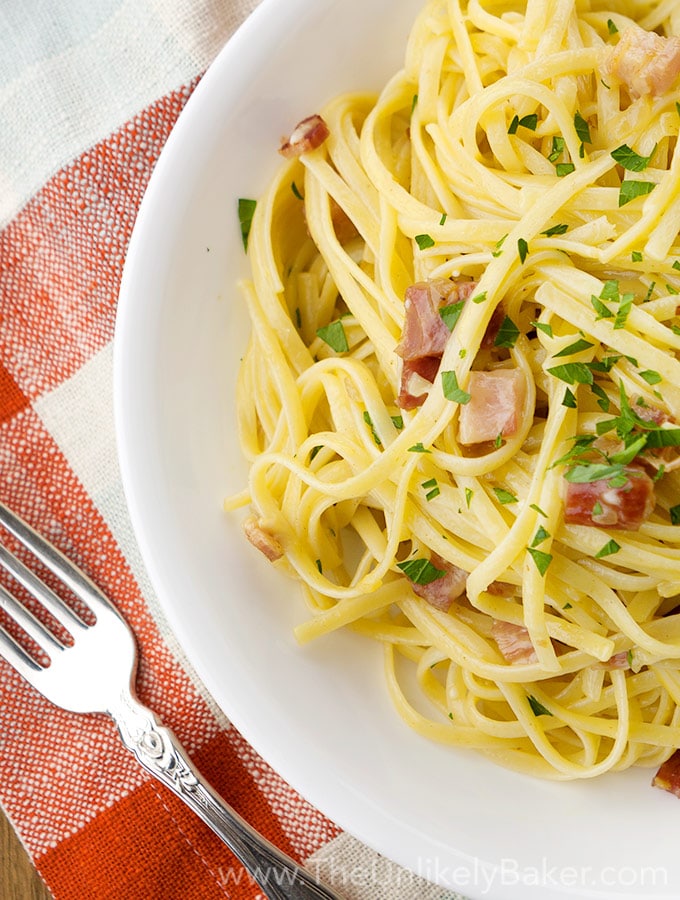 David Rossi’s Carbonara Recipe