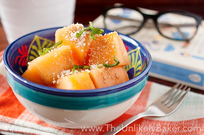 Cantaloupe Feta Cheese Salad