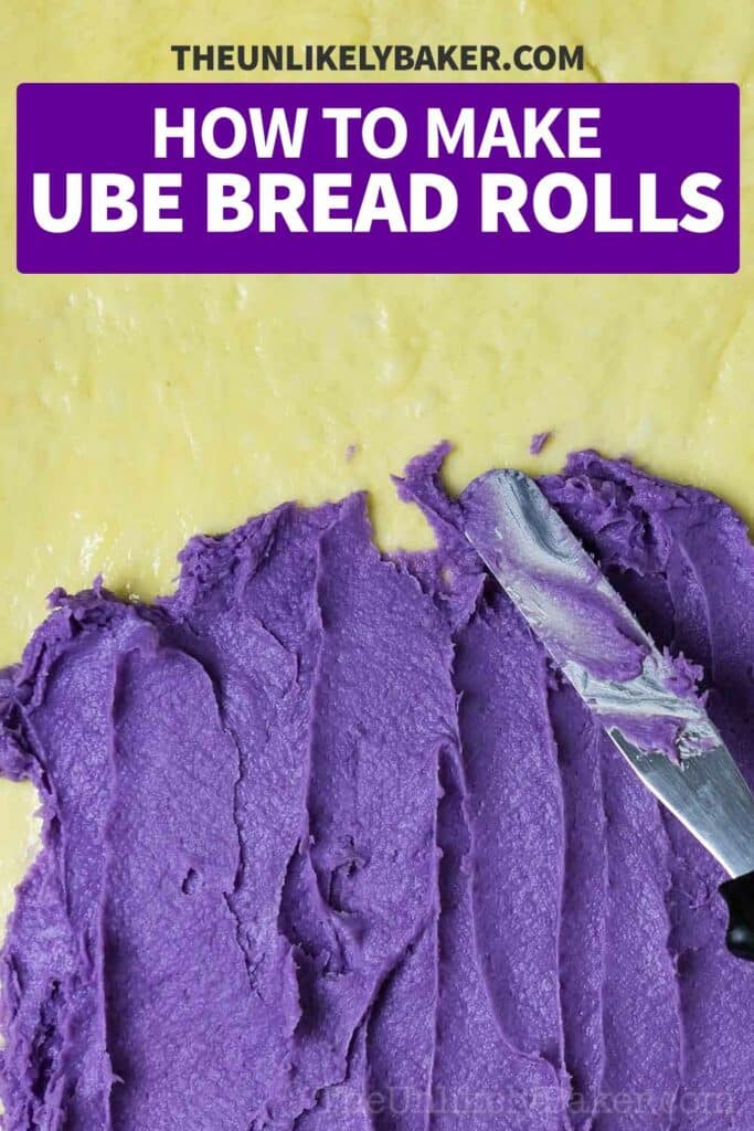 Pin for How to Make Ube Bread.