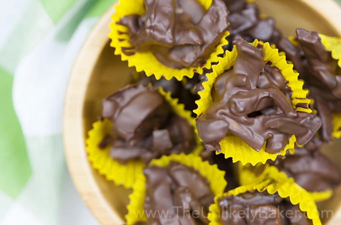 Dried Mango Chocolate Bites