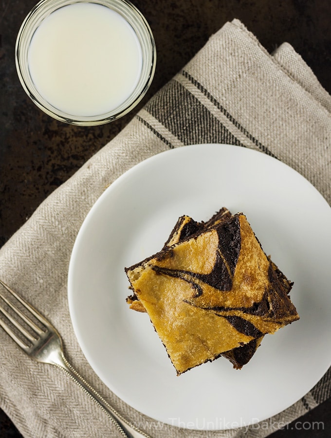 Salted Caramel Cream Cheese Brownies