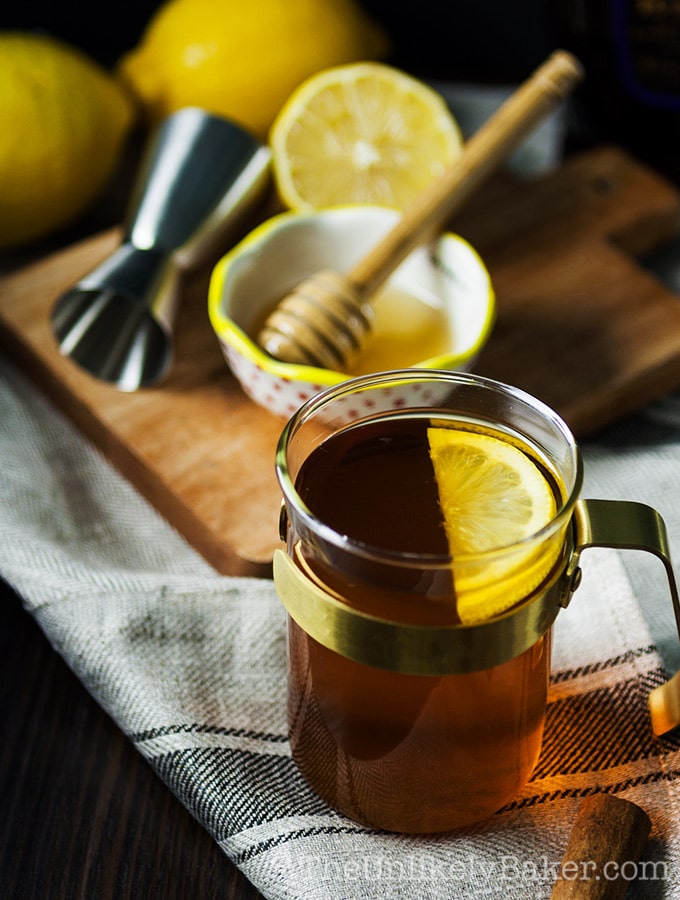 Classic Hot Toddy made with Cognac - Vindulge