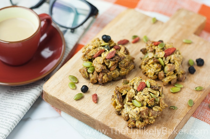 Healthy Superfood Breakfast Cookies