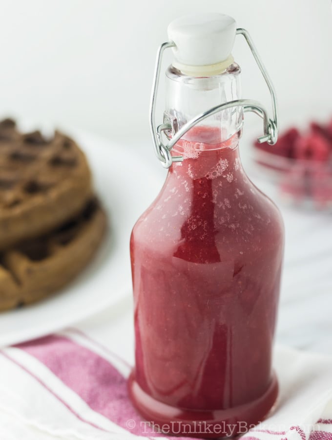 Homemade Raspberry Sauce