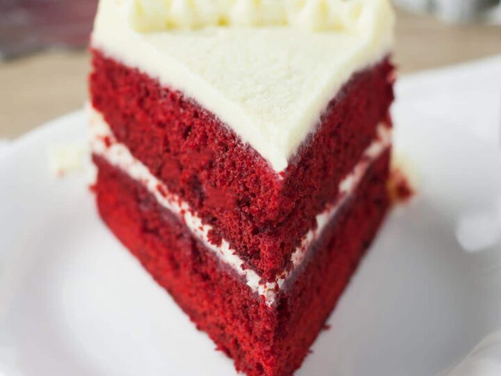 Red Velvet Cake with Ermine Frosting