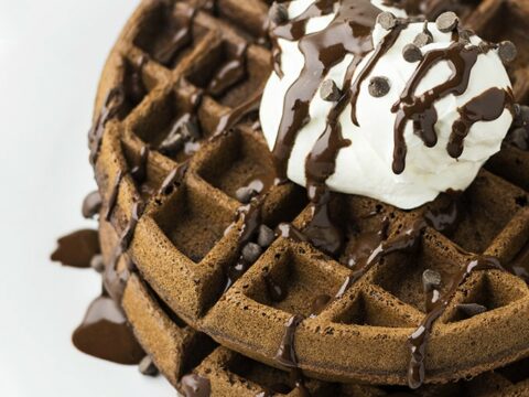 Double Chocolate Waffles