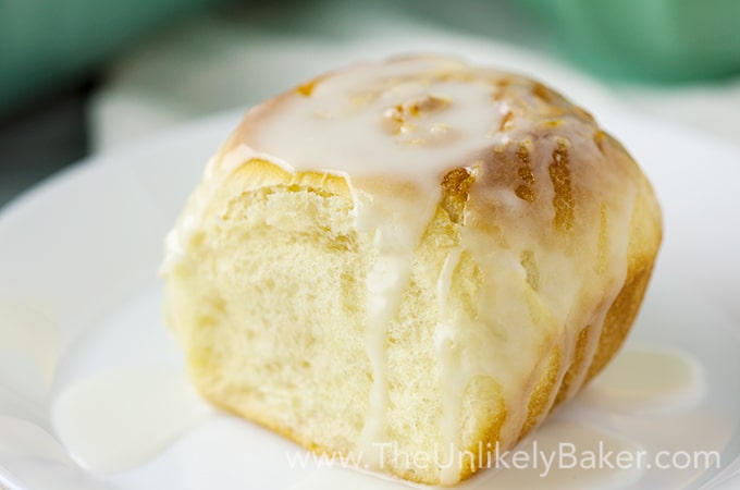 Light and Fluffy Lemon Sweet Rolls