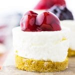 The Best No Bake Mini Cheesecakes