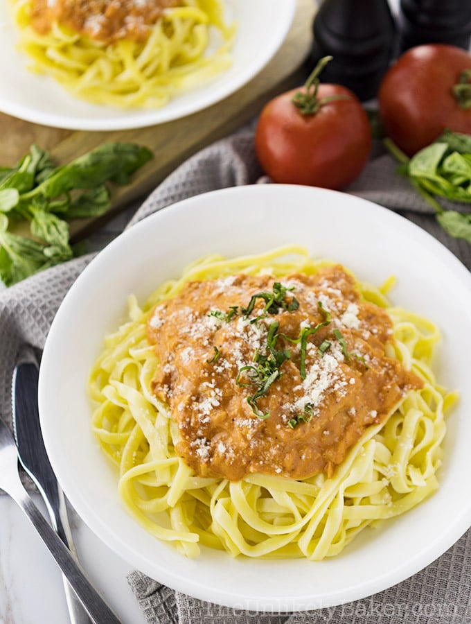 Creamy Chicken Spaghetti