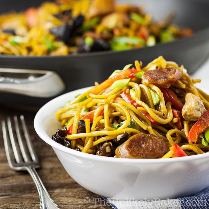 Pancit Canton Recipe Filipino Stir Fried Noodles The Unlikely Baker