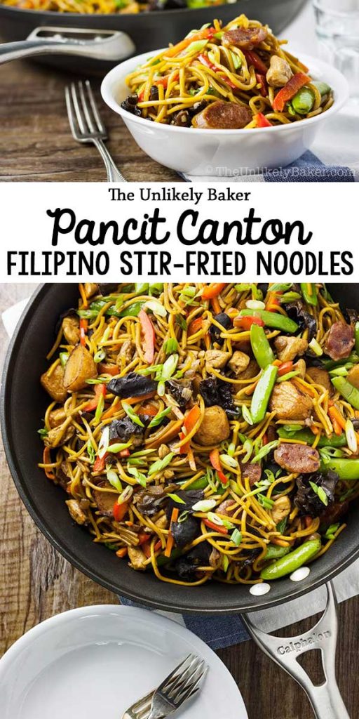 Pancit Canton Recipe (Filipino Stir-Fried Noodles)