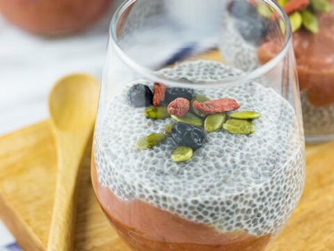 Rhubarb Chia Pudding