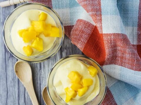 Fresh Mango Mousse