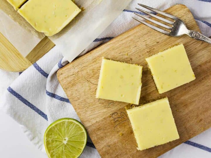 Creamy Lime Bars Recipe