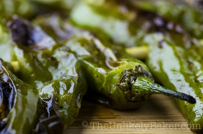 Grilled Shishito Peppers